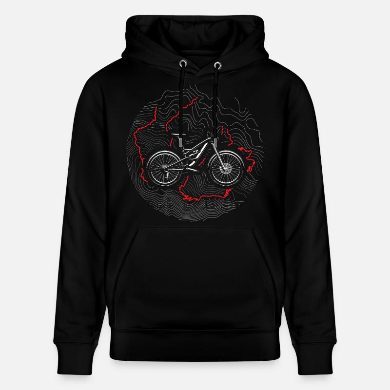 MTB 01 - Sweat à capuche bio CRUISER Stanley/Stella Unisexe - noir