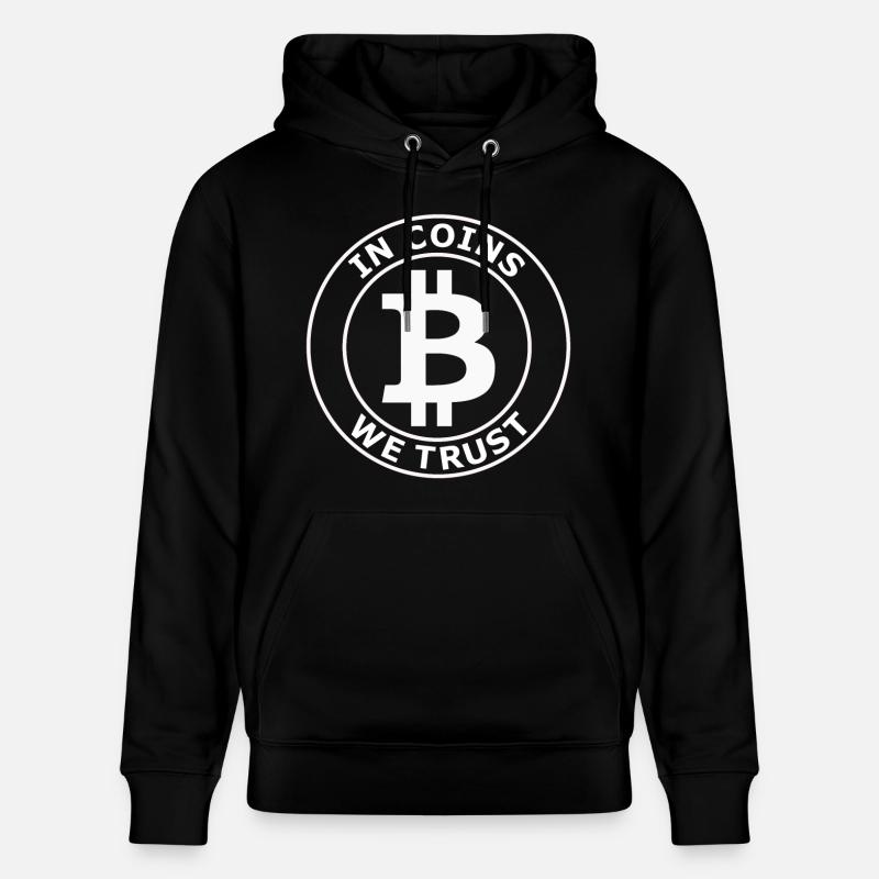 Bitcoin et Hodler - Sweat à capuche bio CRUISER Stanley/Stella Unisexe - noir