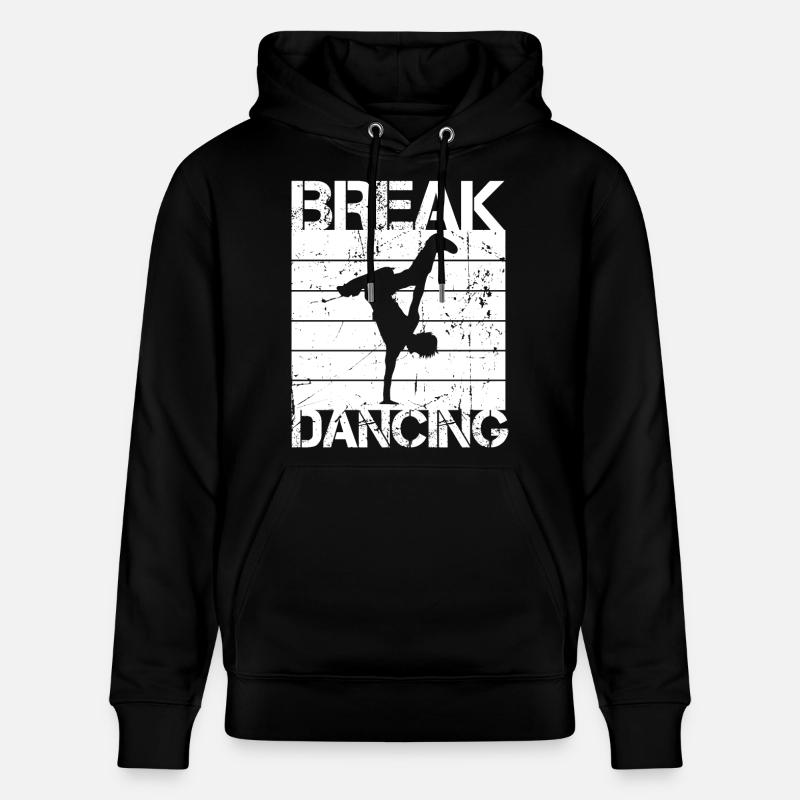 Breakdance - Sweat à capuche bio CRUISER Stanley/Stella Unisexe - noir