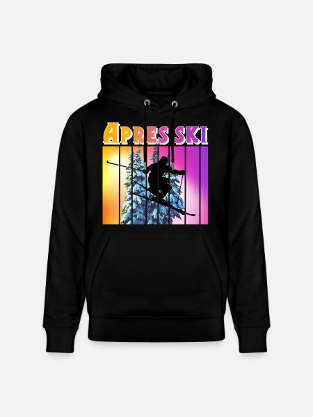 Apres ski - Stanley/Stella CRUISER Unisex Organic Hoodie - black