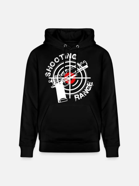 Shooting club - Stanley/Stella CRUISER Unisex Organic Hoodie - black