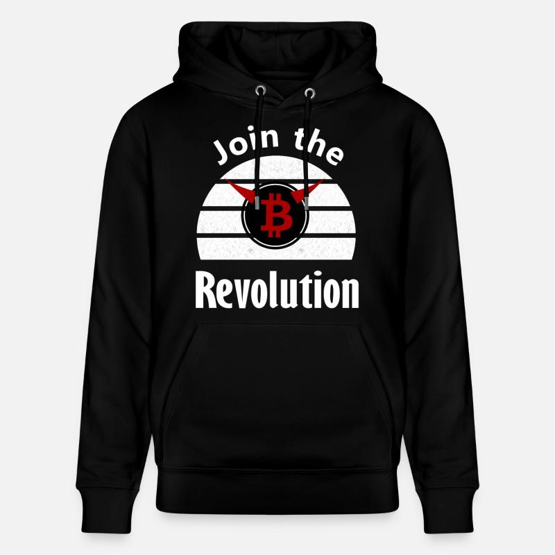 La pièce révolutionnaire - Sweat à capuche bio CRUISER Stanley/Stella Unisexe - noir