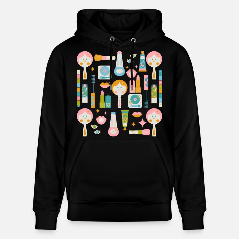 Disco Make Up Wiederbelebung - Stanley/Stella Unisex Bio-Hoodie CRUISER  - Schwarz