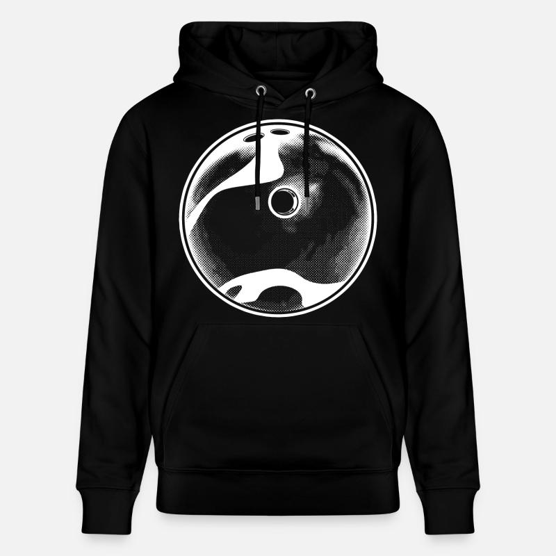 Boule de bowling - Sweat à capuche bio CRUISER Stanley/Stella Unisexe - noir