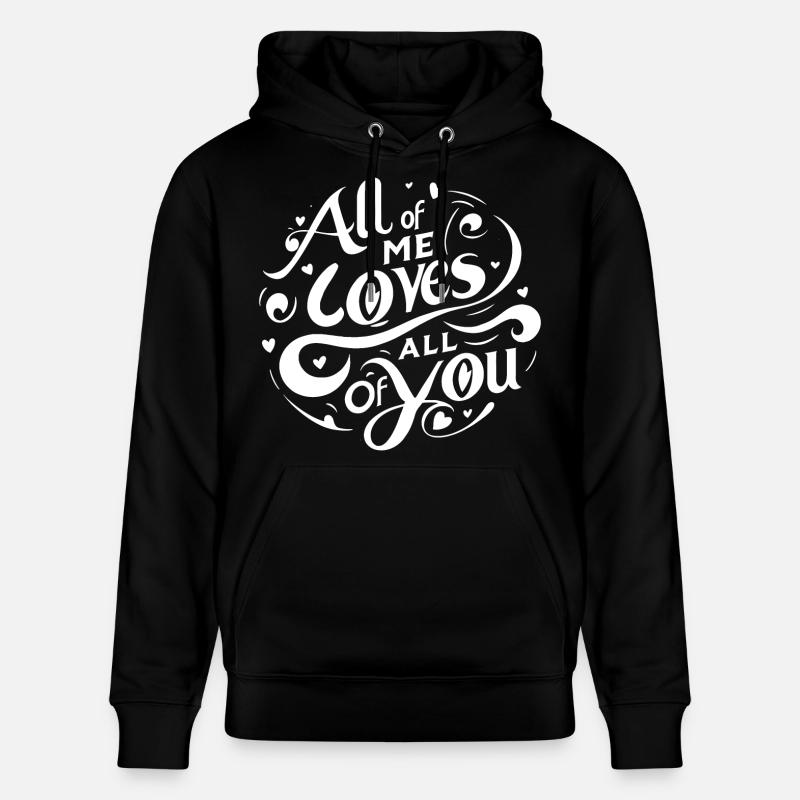 tout moi t’aime tous Amour - Sweat à capuche bio CRUISER Stanley/Stella Unisexe - noir