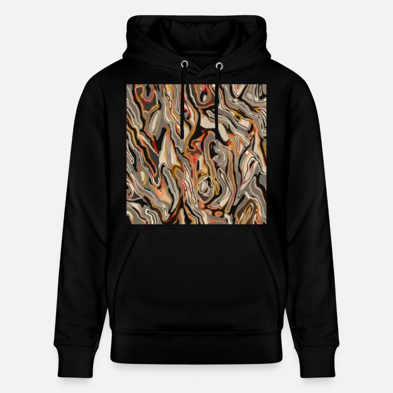 Semblable au bois - Sweat à capuche bio CRUISER Stanley/Stella Unisexe - noir