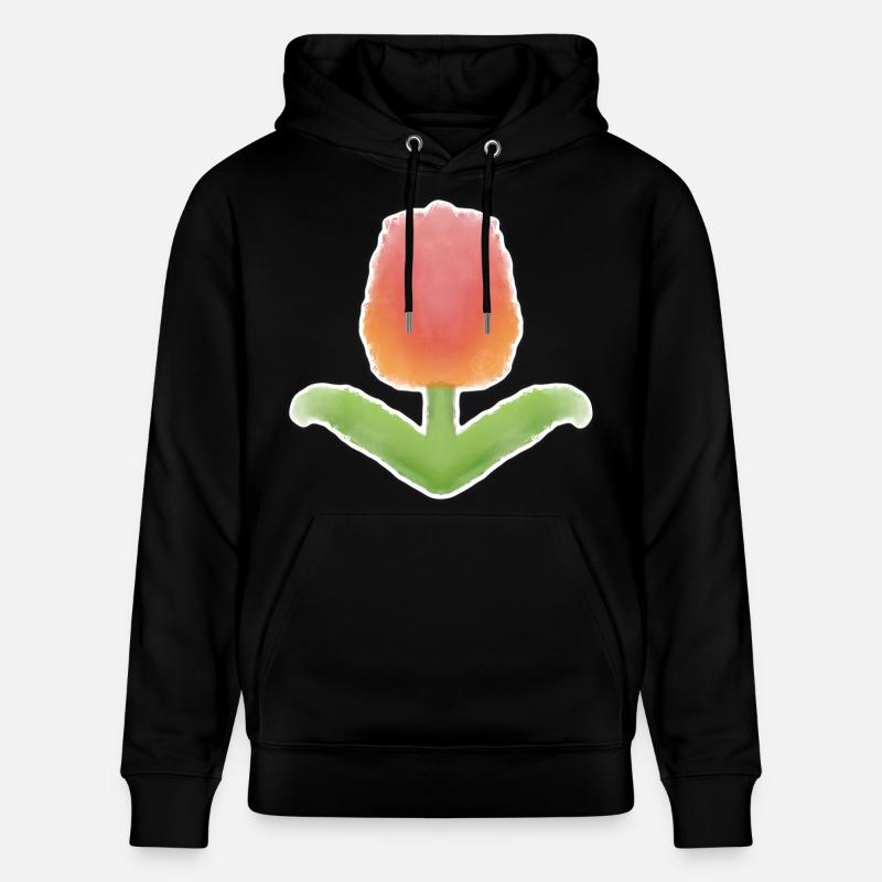Tulipe ! - Sweat à capuche bio CRUISER Stanley/Stella Unisexe - noir
