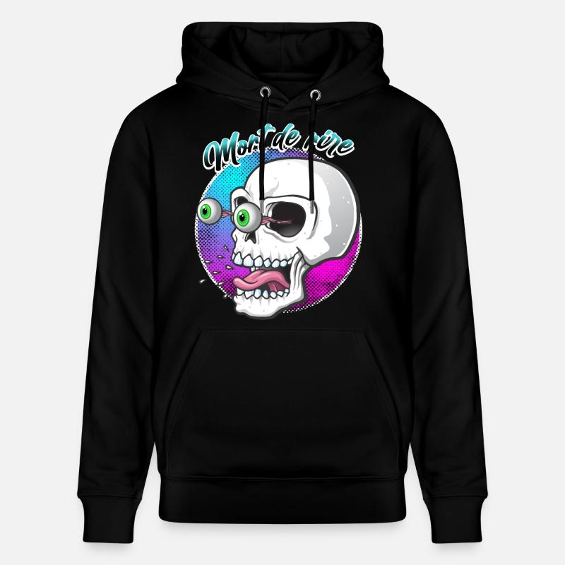 Mort de rire - Sweat à capuche bio CRUISER Stanley/Stella Unisexe - noir