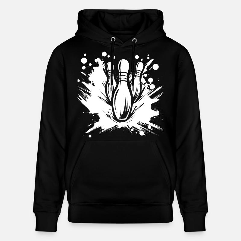 Bowling - Sweat à capuche bio CRUISER Stanley/Stella Unisexe - noir