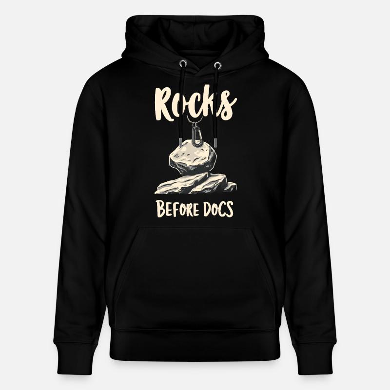Rocks avant Docs - Sweat à capuche bio CRUISER Stanley/Stella Unisexe - noir