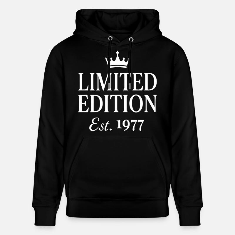 Édition limitée Est. 1977 - Sweat à capuche bio CRUISER Stanley/Stella Unisexe - noir