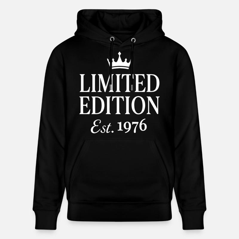Édition limitée Est. 1976 - Sweat à capuche bio CRUISER Stanley/Stella Unisexe - noir
