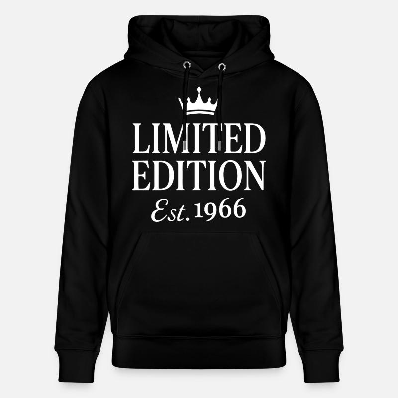 Edition limitée Est 1966 - Sweat à capuche bio CRUISER Stanley/Stella Unisexe - noir