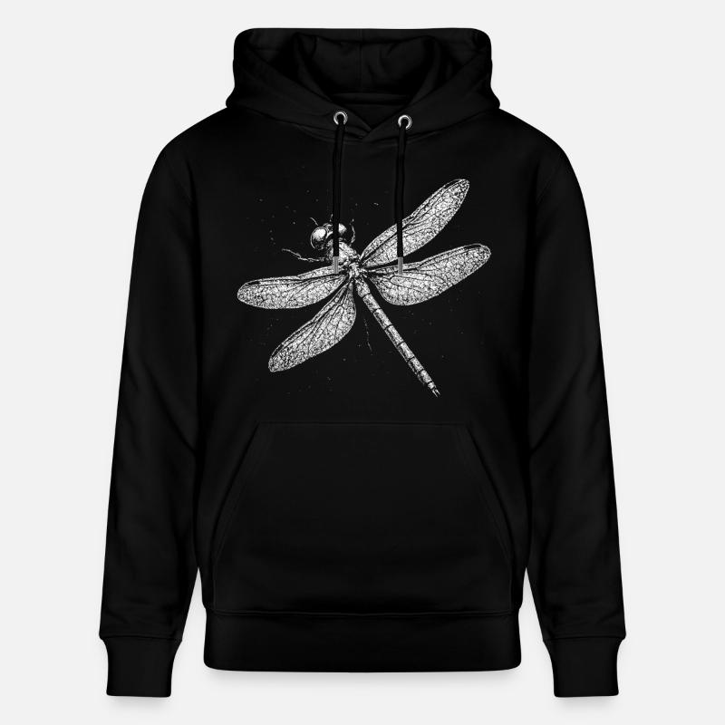 Libelle - Stanley/Stella Unisex Bio-Hoodie CRUISER  - Schwarz