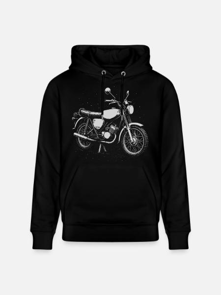Two-Stroke Love - Stanley/Stella CRUISER Unisex Organic Hoodie - black