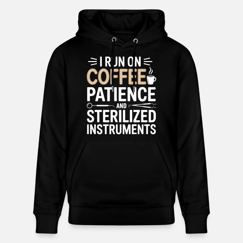 Équipe de soins bucco-dentaires Infirmière dentaire - Sweat à capuche bio CRUISER Stanley/Stella Unisexe - noir
