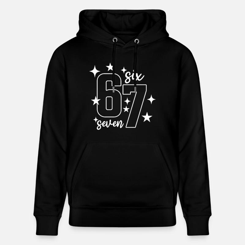 67 - Six Seven SixSeven 6-7 - Sweat à capuche bio CRUISER Stanley/Stella Unisexe - noir