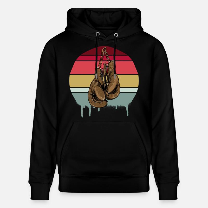 Gants de boxe - Sweat à capuche bio CRUISER Stanley/Stella Unisexe - noir