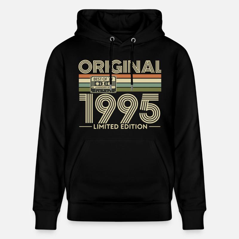 Original 1995 Edition Limitée - Sweat à capuche bio CRUISER Stanley/Stella Unisexe - noir