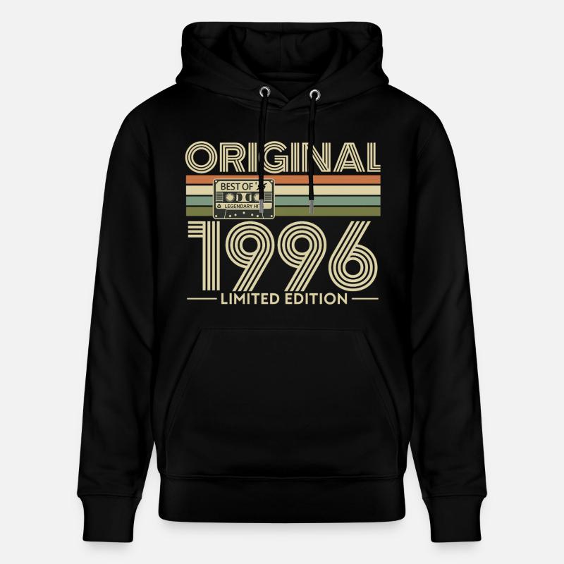 Original 1996 Édition Limitée - Sweat à capuche bio CRUISER Stanley/Stella Unisexe - noir