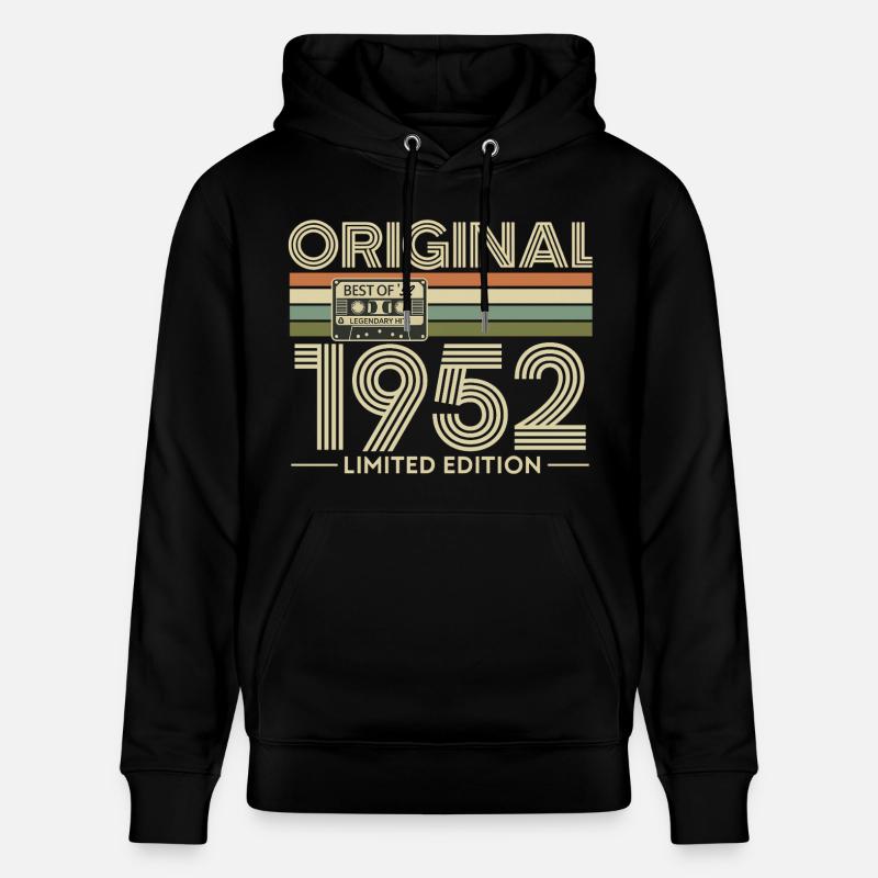 Original 1952 Limited Edition - Sweat à capuche bio CRUISER Stanley/Stella Unisexe - noir