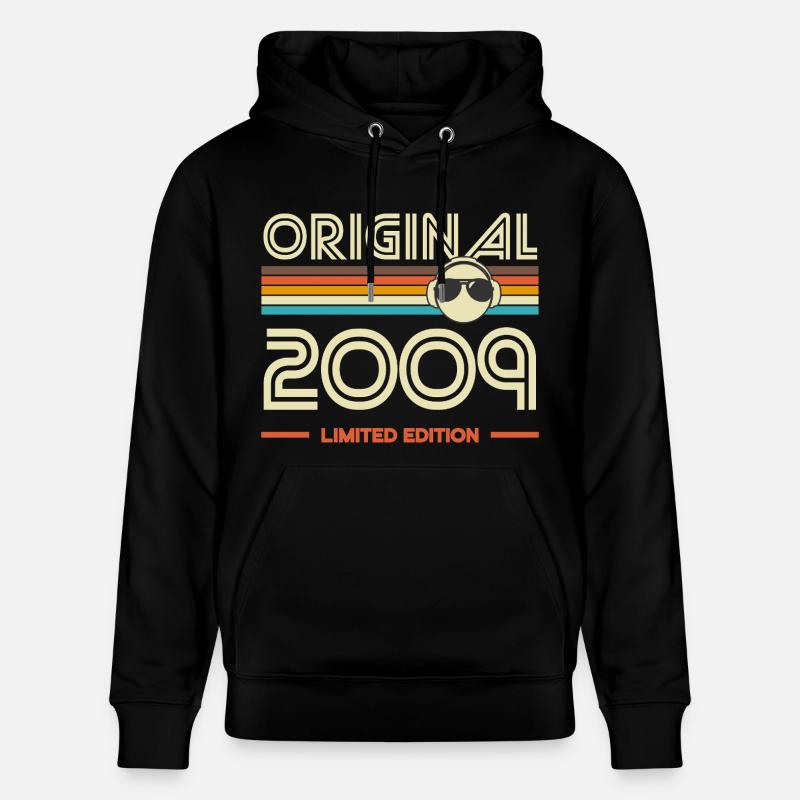 Original 2009 Limited Edition - Sweat à capuche bio CRUISER Stanley/Stella Unisexe - noir