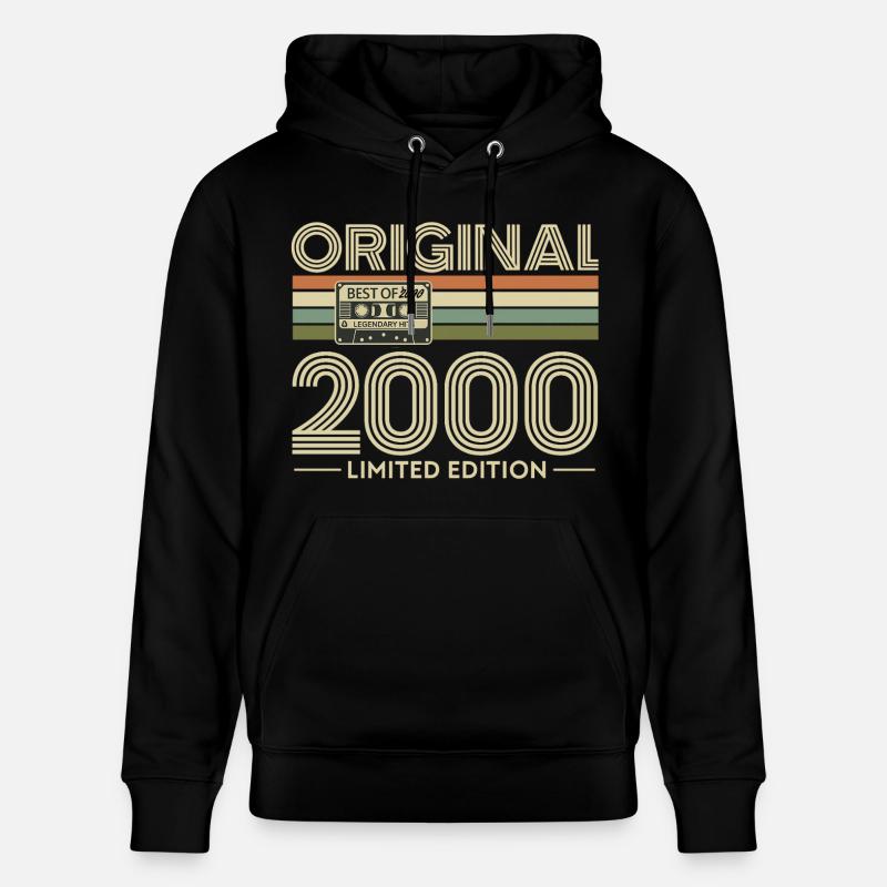 Original 2000 Limited Edition - Sweat à capuche bio CRUISER Stanley/Stella Unisexe - noir