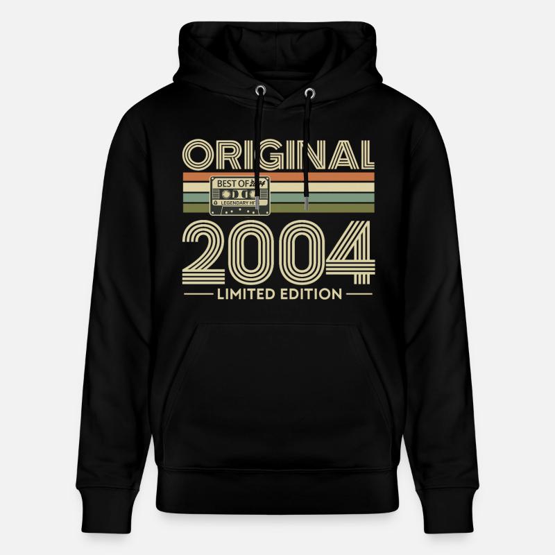 Original 2004 édition limitée - Sweat à capuche bio CRUISER Stanley/Stella Unisexe - noir