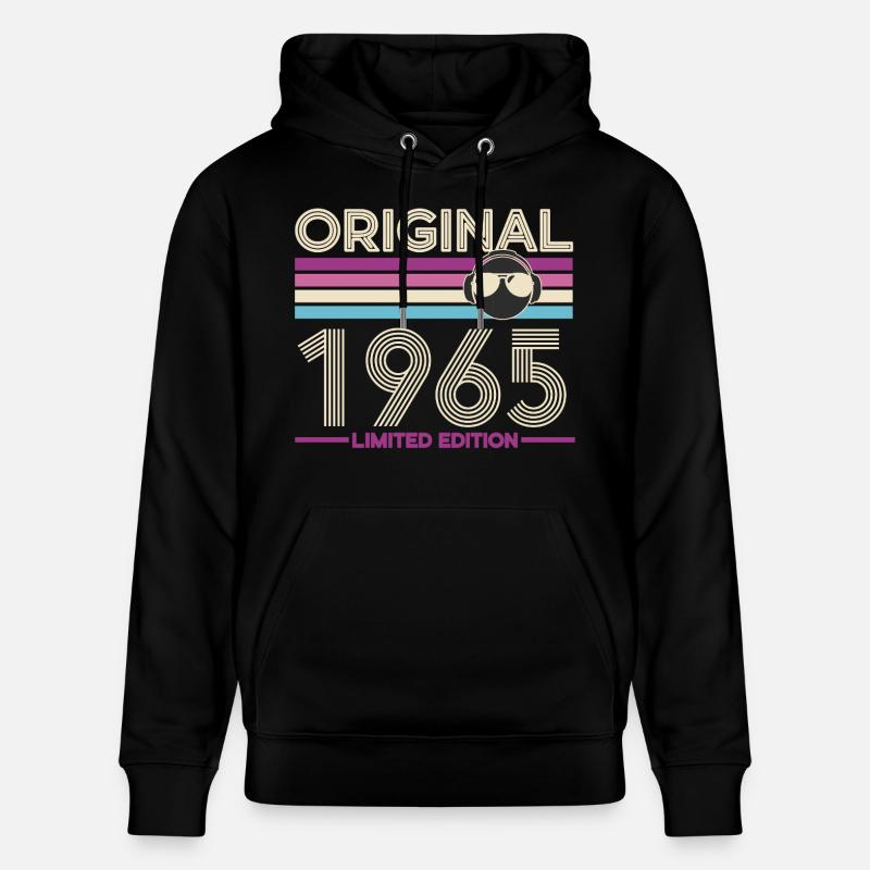 Original 1965 Edition Limitée - Sweat à capuche bio CRUISER Stanley/Stella Unisexe - noir