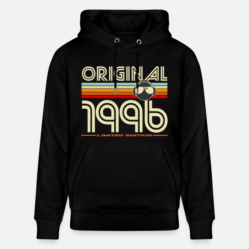Original 1996 Edition Retro - Sweat à capuche bio CRUISER Stanley/Stella Unisexe - noir