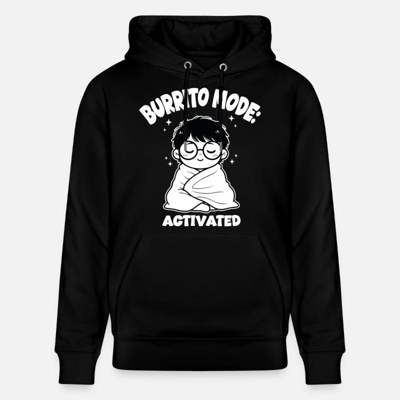 Couverture Burrito Mode - Sweat à capuche bio CRUISER Stanley/Stella Unisexe - noir