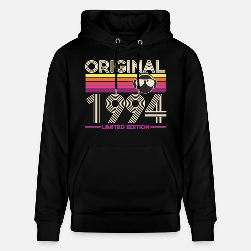 Original 1994 Retro Edition - Sweat à capuche bio CRUISER Stanley/Stella Unisexe - noir