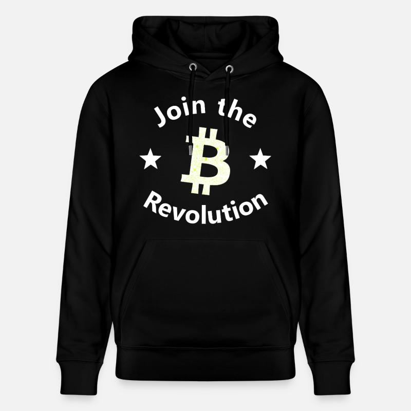 Cercle de la révolte Bitcoin - Sweat à capuche bio CRUISER Stanley/Stella Unisexe - noir