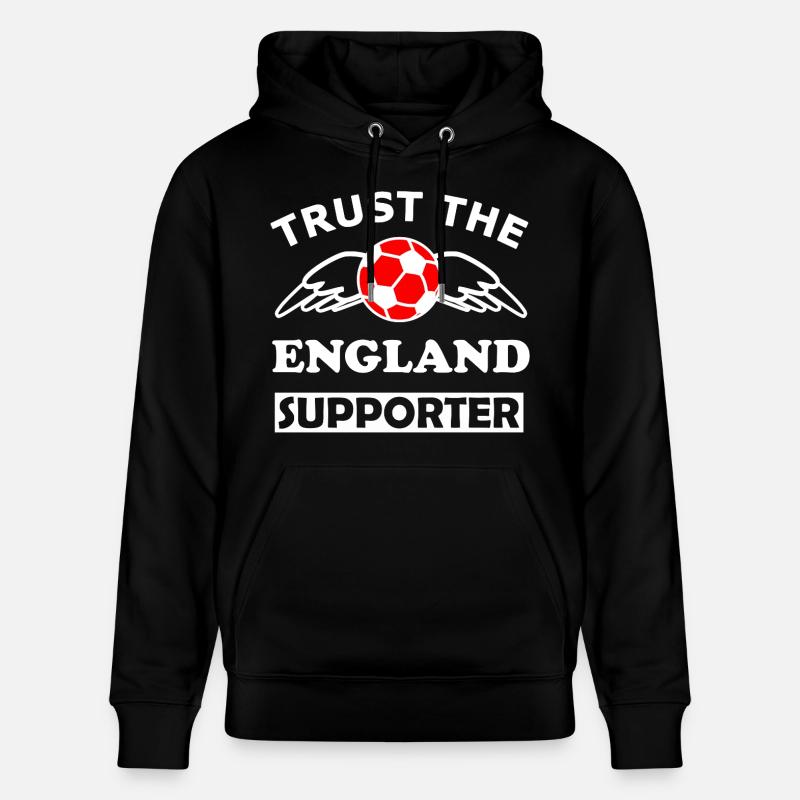 Wingball des supporters anglais - Sweat à capuche bio CRUISER Stanley/Stella Unisexe - noir