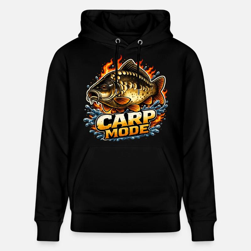 Mode carpe - Sweat à capuche bio CRUISER Stanley/Stella Unisexe - noir