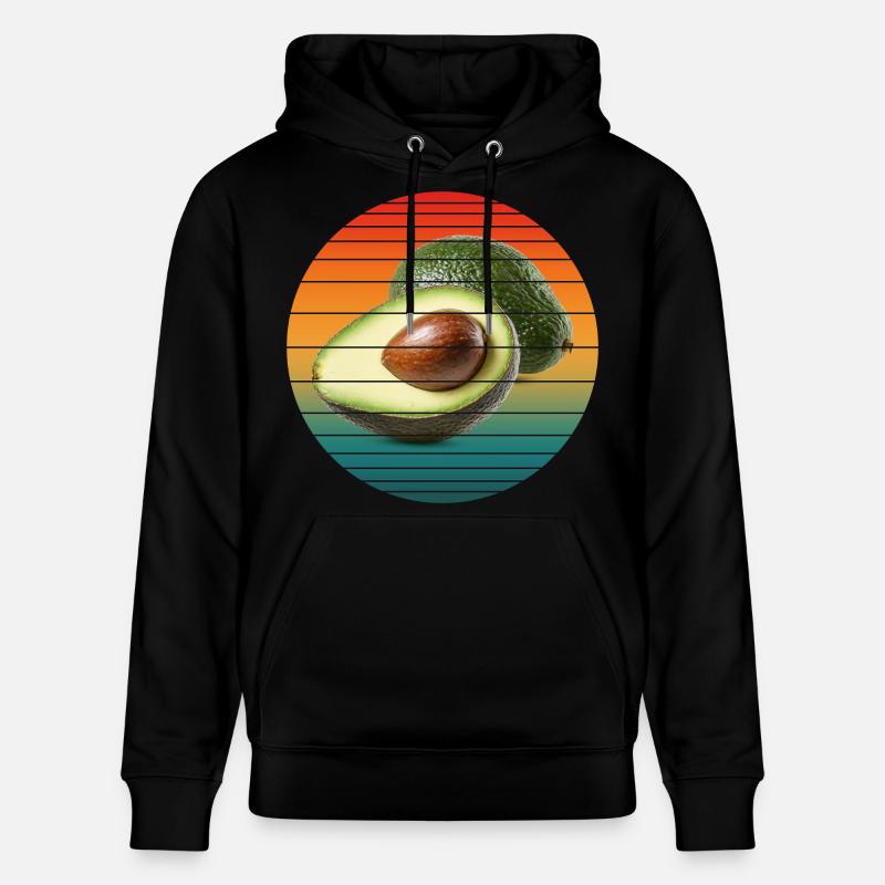 Fruit de l’avocat - Sweat à capuche bio CRUISER Stanley/Stella Unisexe - noir