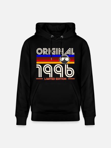 Original 1996 Edition limitée - Sweat à capuche bio CRUISER Stanley/Stella Unisexe - noir