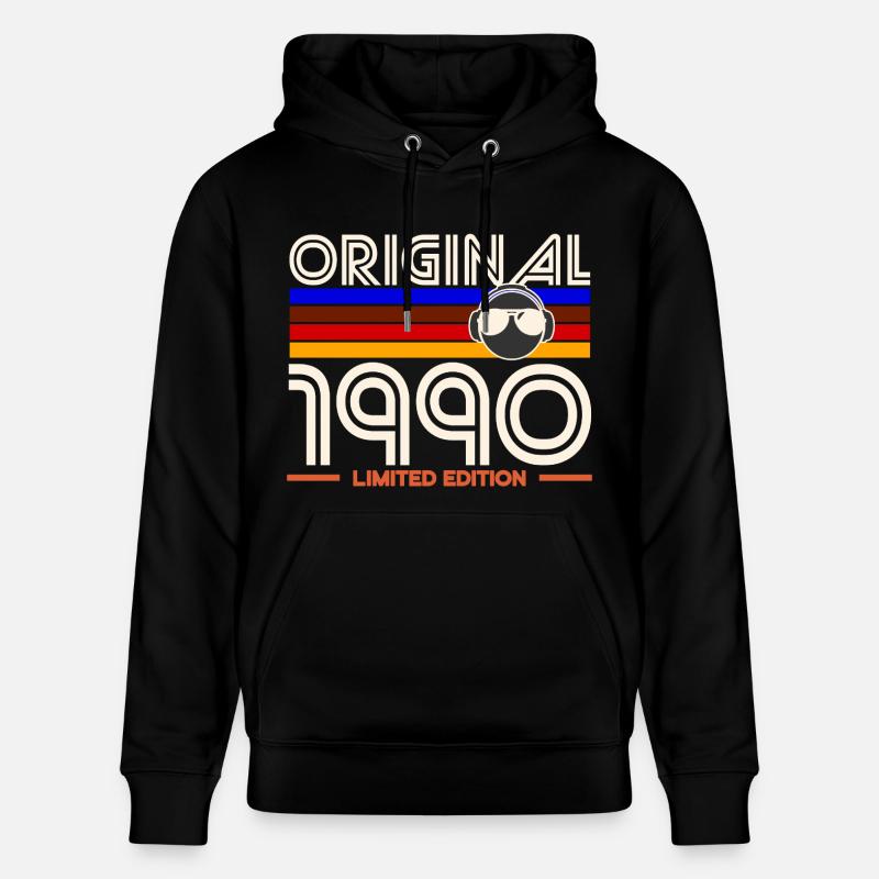 Original 1990 Edition Limitee - Sweat à capuche bio CRUISER Stanley/Stella Unisexe - noir
