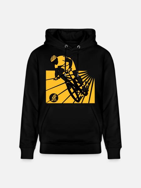 VTT - Sweat à capuche bio CRUISER Stanley/Stella Unisexe - noir