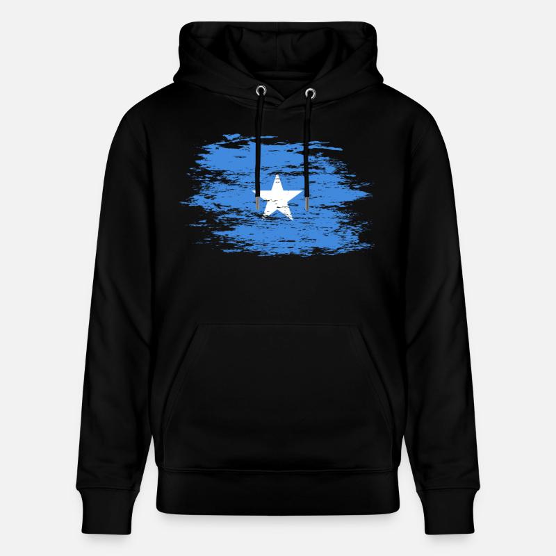 Drapeau de la Somalie utilisé - Sweat à capuche bio CRUISER Stanley/Stella Unisexe - noir