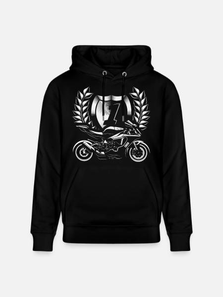 Rennen - Stanley/Stella Unisex Bio-Hoodie CRUISER - Schwarz