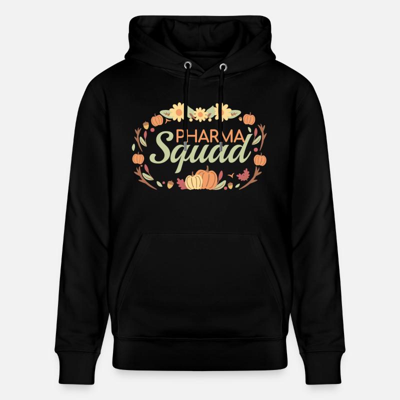 Pharmacie | Pharma Squad pastel - Sweat à capuche bio CRUISER Stanley/Stella Unisexe - noir