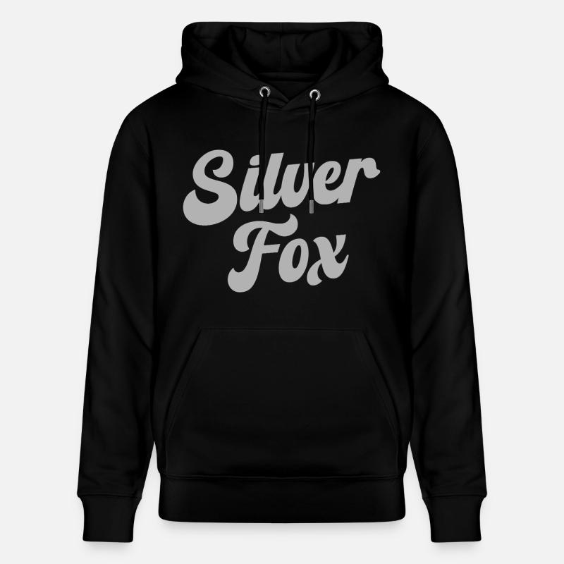 Silberfuchs - Stanley/Stella Unisex Bio-Hoodie CRUISER  - Schwarz