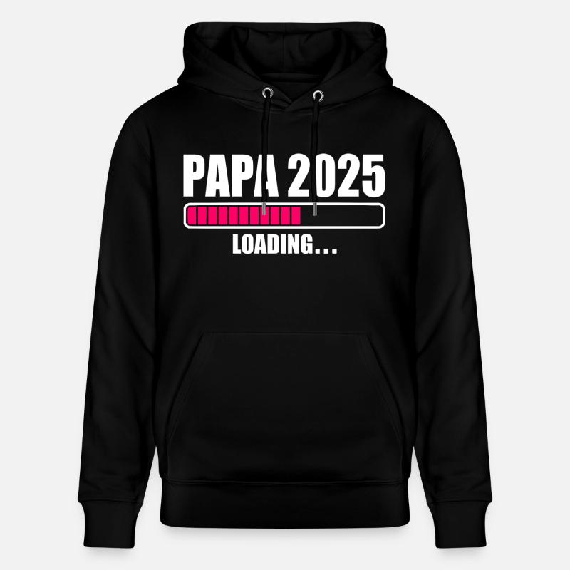 Papa 2025 - Sweat à capuche bio CRUISER Stanley/Stella Unisexe - noir