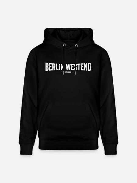 BERLIN WESTEND Original - Stanley/Stella Unisex Bio-Hoodie CRUISER - Schwarz