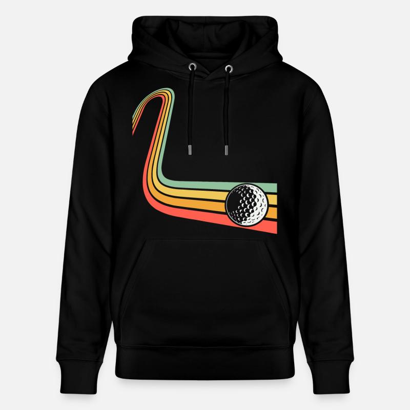 Golf - Sweat à capuche bio CRUISER Stanley/Stella Unisexe - noir