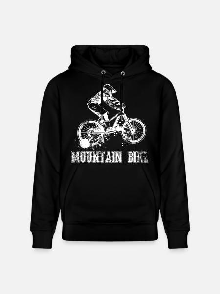 VTT - Sweat à capuche bio CRUISER Stanley/Stella Unisexe - noir