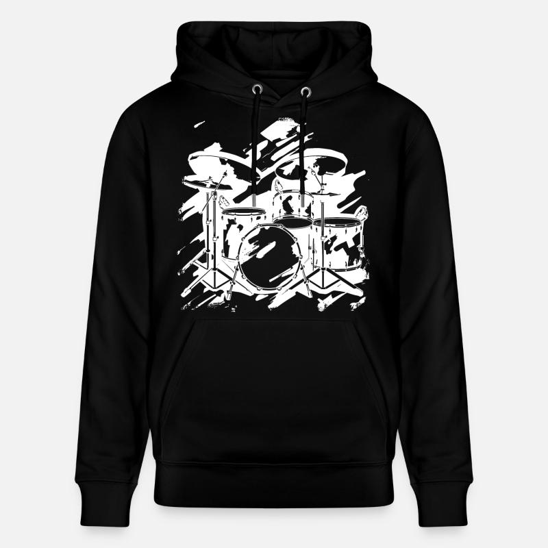 Percussion - Sweat à capuche bio CRUISER Stanley/Stella Unisexe - noir