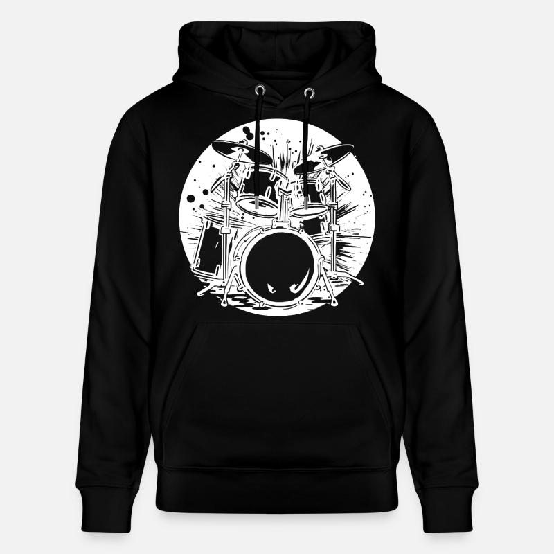 Percussion - Sweat à capuche bio CRUISER Stanley/Stella Unisexe - noir