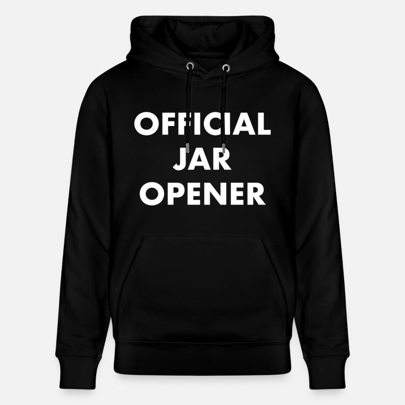 Ouvre-bocal officiel - Sweat à capuche bio CRUISER Stanley/Stella Unisexe - noir